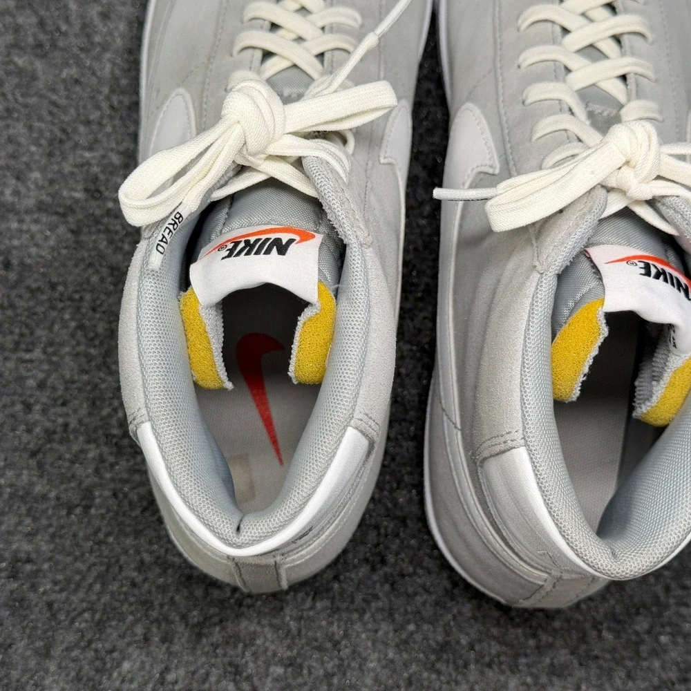 Nike Blazer Mid 77 Shoes Men's 13 Light Smoke Grey White Athletic Retro Sneakers